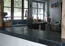 Carreleur pour cuisine et comptoir en marbre, céramique