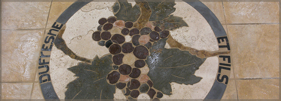 Installation de mosaïque La clé des sols